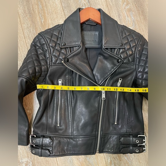 Allsaints leather biker jacket - Picture 16 of 16